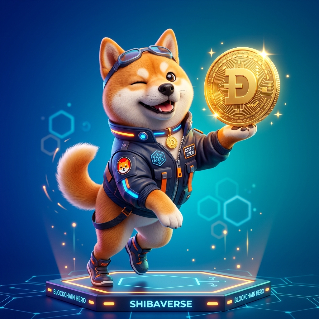 Shiba Inu Mascot Raja SHIB Token